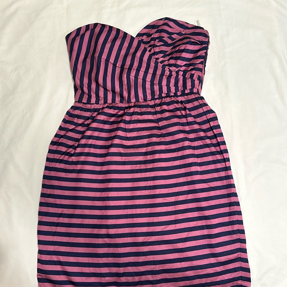 Anthropologie Strapless Cocktail Dress